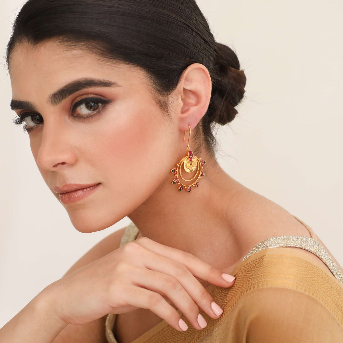 Earrings Matsya Silver Hook Earrings