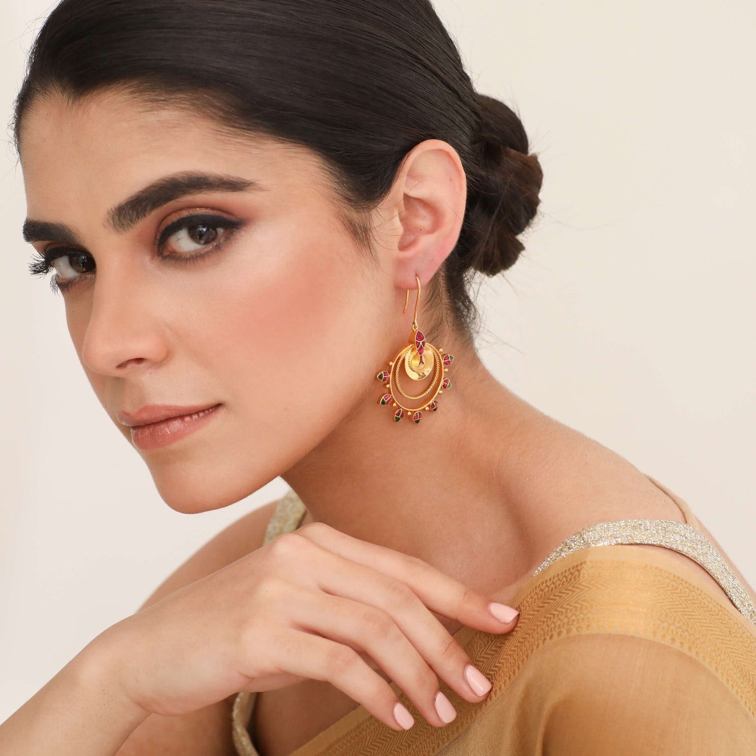 Earrings Matsya Silver Hook Earrings