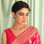 Necklaces Baroque Moissanite Silver Statement Necklace