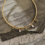 Malachite Statement Silver Hasli Necklace