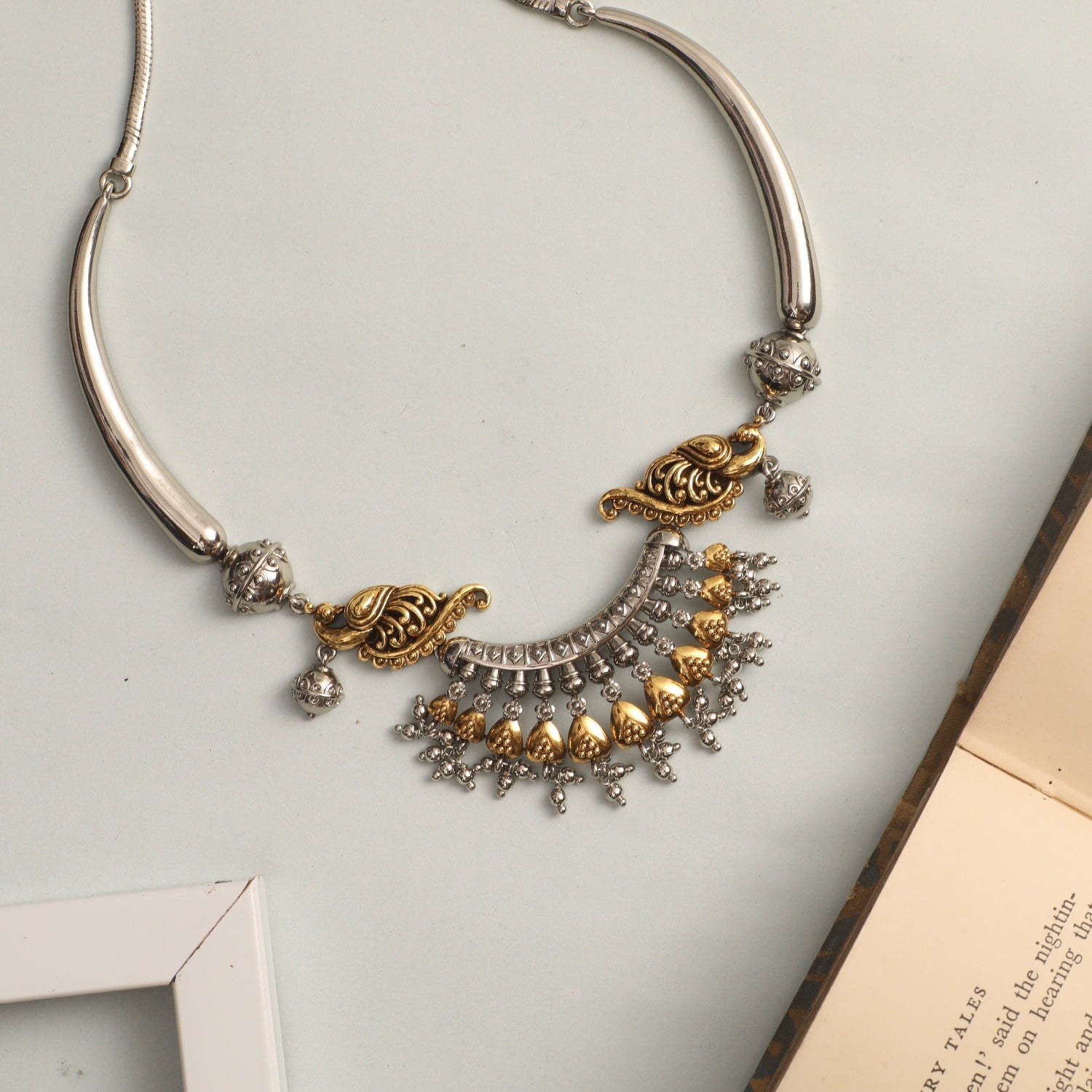 Buy Silver Necklaces - Indian Silver Jewelry | Paksha