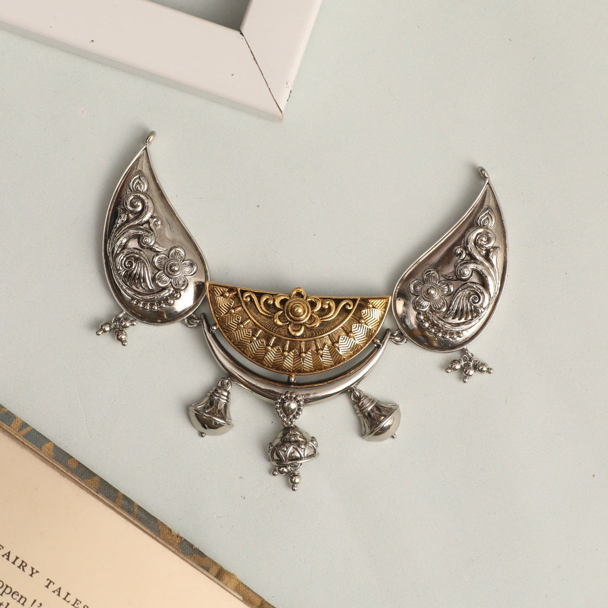Necklaces Classic Nature Oxidized Silver Choker
