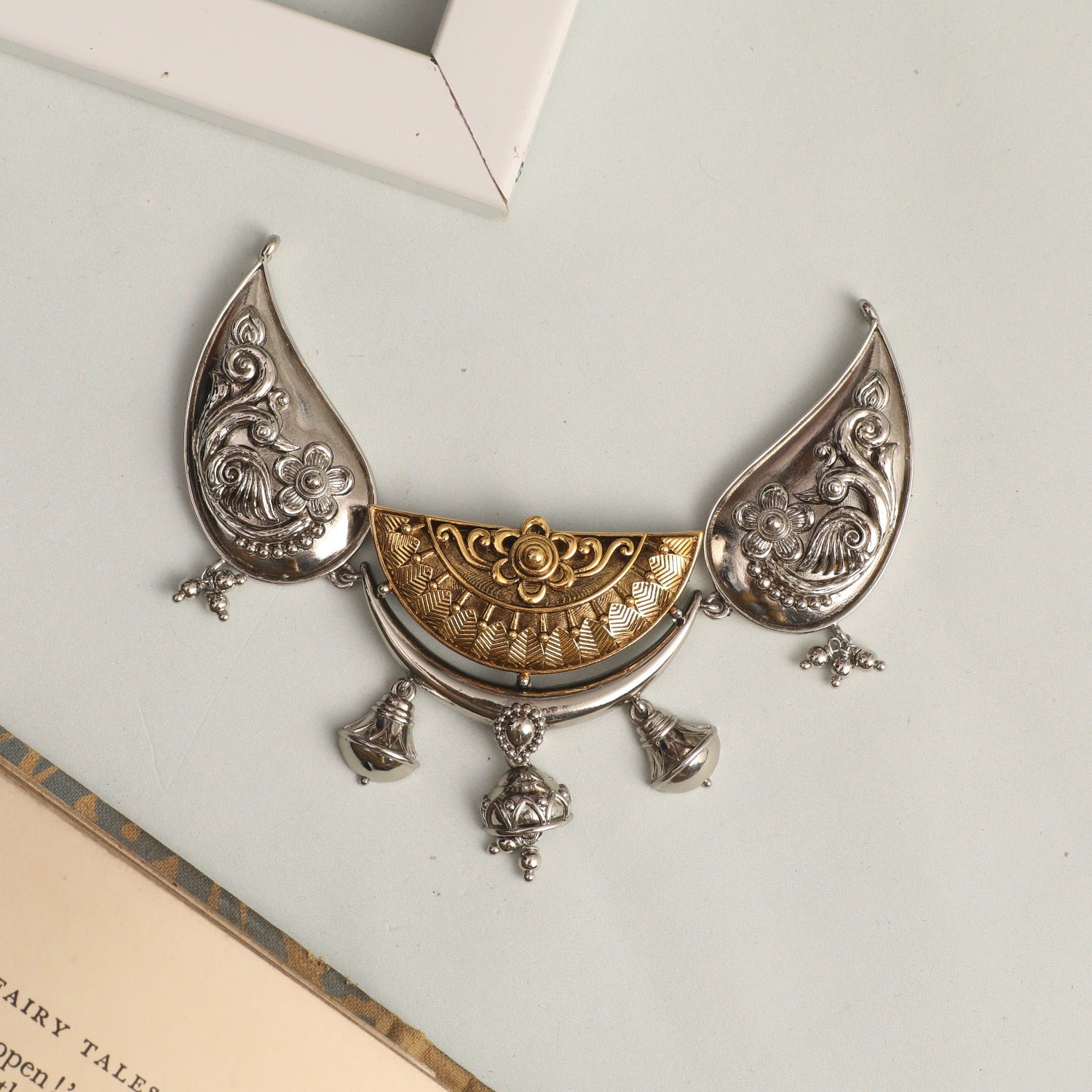 Necklaces Classic Nature Oxidized Silver Choker