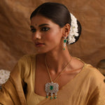 Pendants Rohati CZ Silver Pendant Set