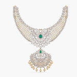 Necklaces Hansa Grand CZ Silver Necklace