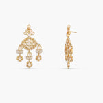 Earrings Haya CZ Silver Drop Earrings