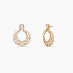 Earrings Nita Moissanite Silver Chandbali Earrings