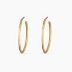 Earrings Simple Silver Hoop Earrings