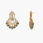Earrings Nusrat Moissanite CZ Silver Earrings