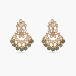 Earrings Nusrat Moissanite CZ Silver Earrings
