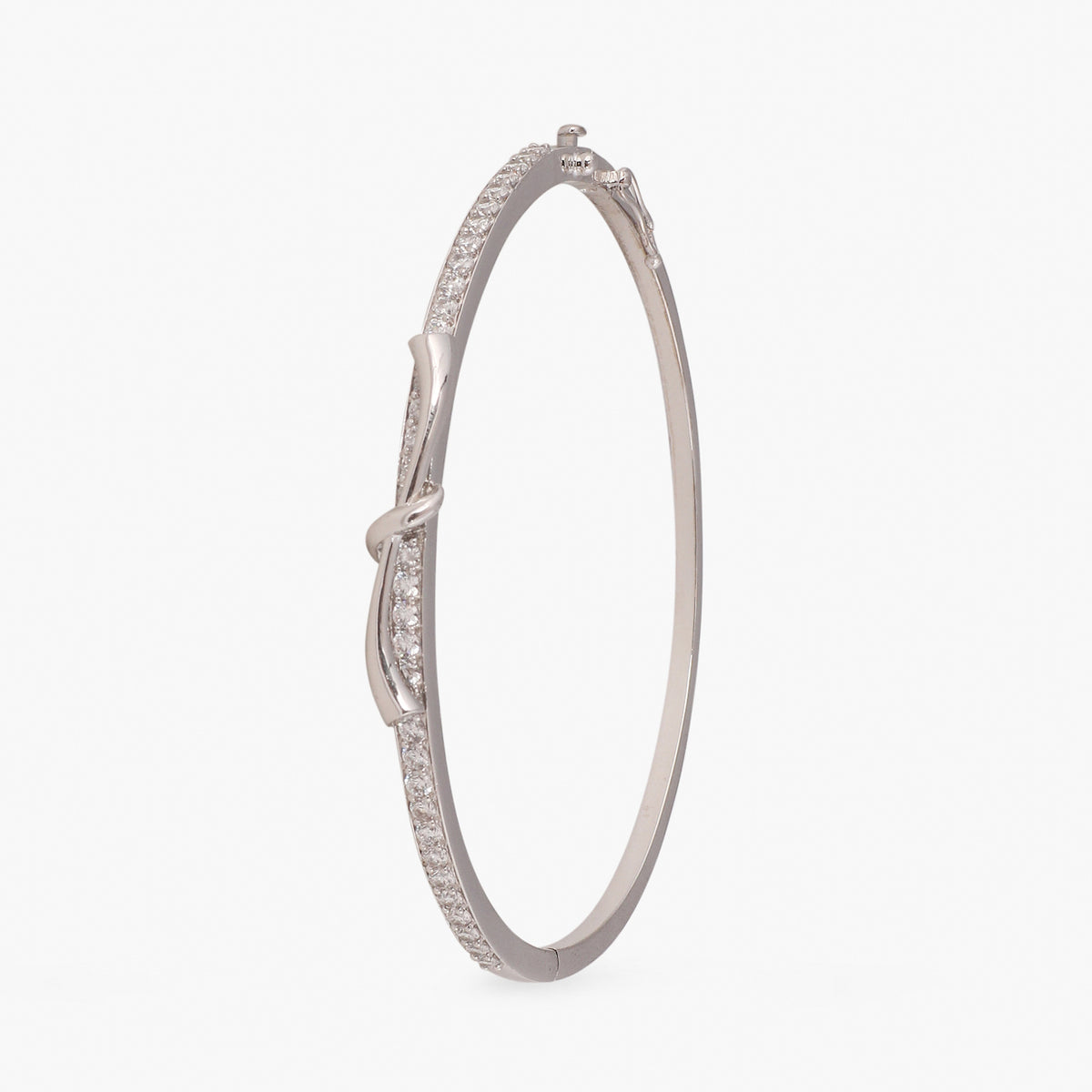 Eternity Delicate CZ Silver Bracelet