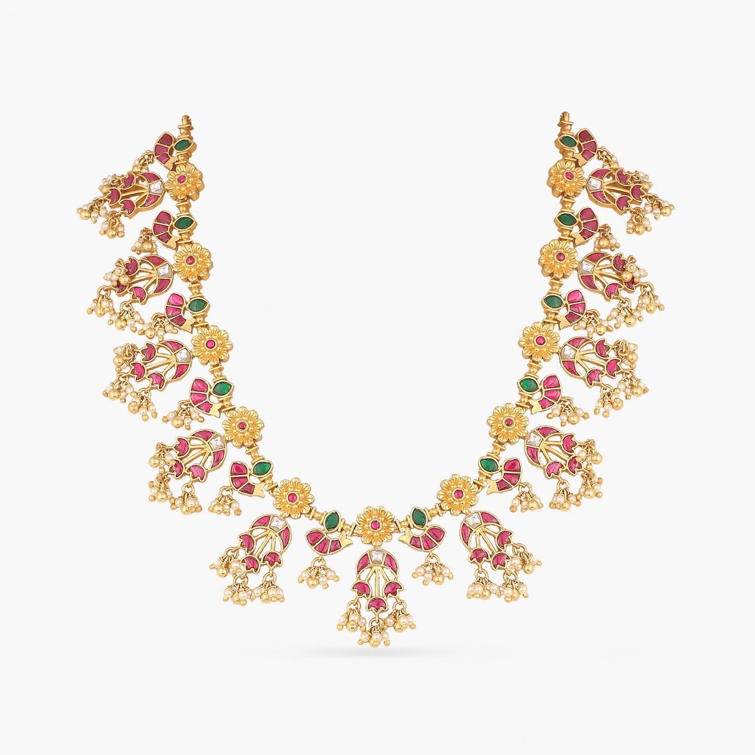 Aparajita Kempu Jadau Short Necklace