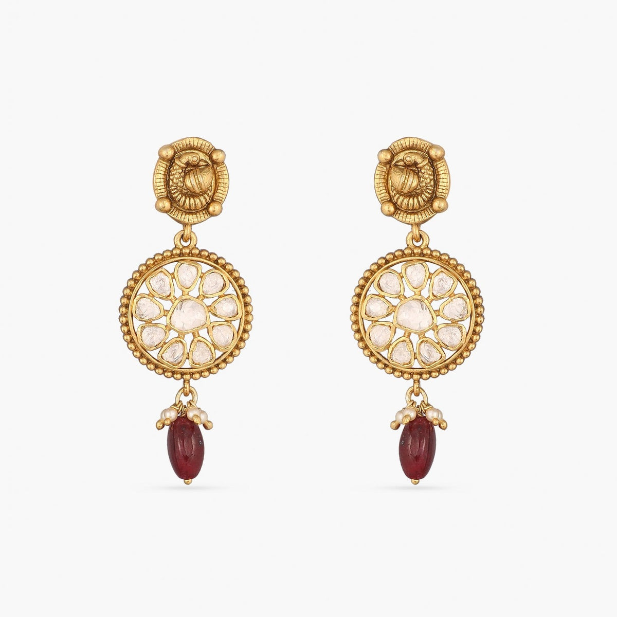 Parinaaz Moissonite Silver Choker Set