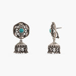 Earrings Jhilmil Tribal Silver Jhumki