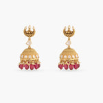 Earrings Viji Moissanite Silver Jhumka Earrings