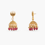 Earrings Viji Moissanite Silver Jhumka Earrings