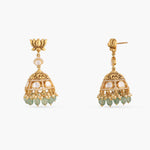 Earrings Nalini Moissanite Silver Jhumki Earrings