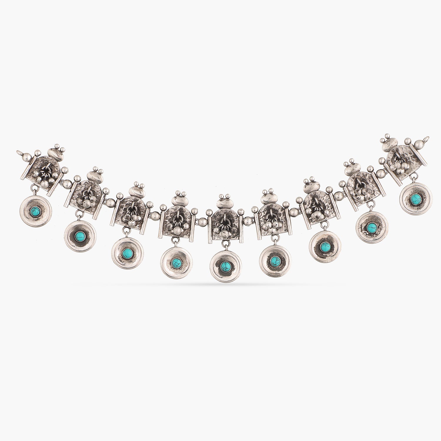 Sidhant Loka Silver Necklace