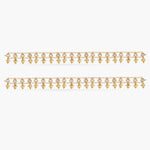 Anklets Liya Jadau Pearl Silver Anklets