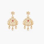 Necklaces Phagun CZ Silver Necklace Set