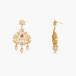 Necklaces Phagun CZ Silver Necklace Set