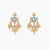 Eila Jadau Pearl Silver Earrings