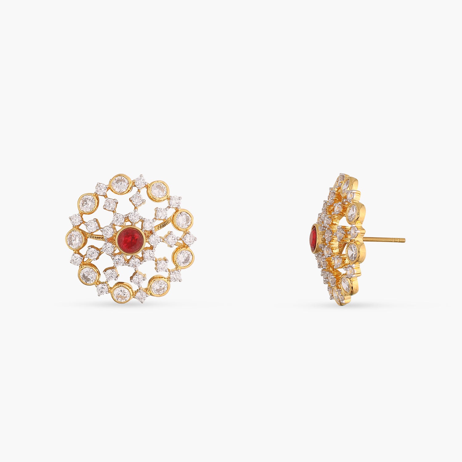 Female Cute Flower Stud Earrings Yellow Crystal Square Stone Earrings For  Women Trendy Gold Silver Color Wedding Jewelry Earring - AliExpress