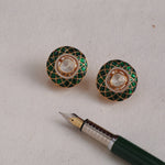 Earrings Firdos Moissanite Silver Studs