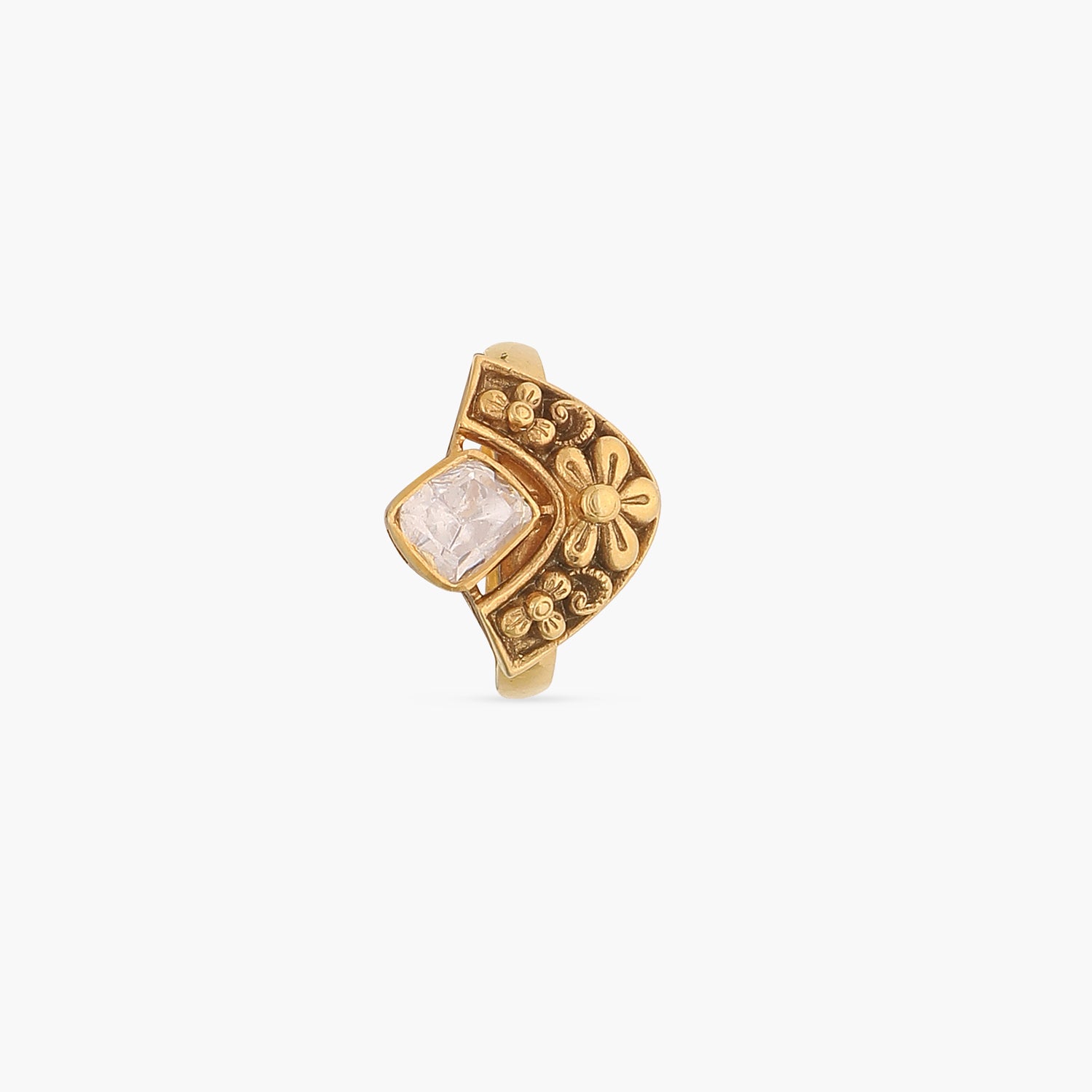 Finger Ring Saumya Nakshi Moissanite Finger Ring