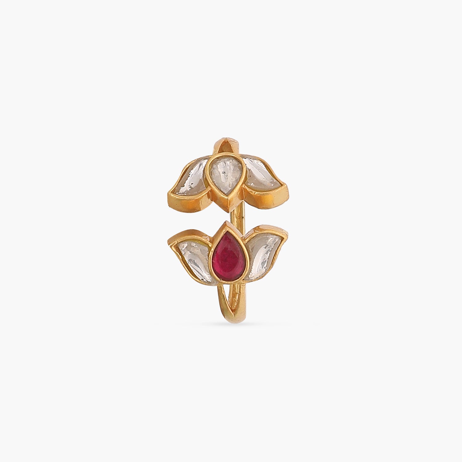 Buy Navratan Gold Polished Silver Ring/designer Multicolor Stones Ring/gold  Look Alike Ring Online in India - Etsy