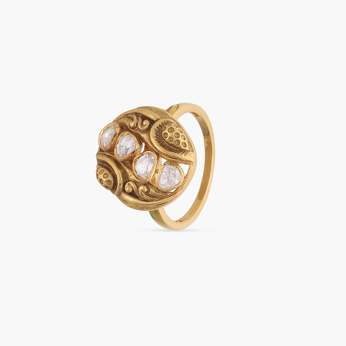 Finger Ring Naomi Nakshi Silver Finger Ring