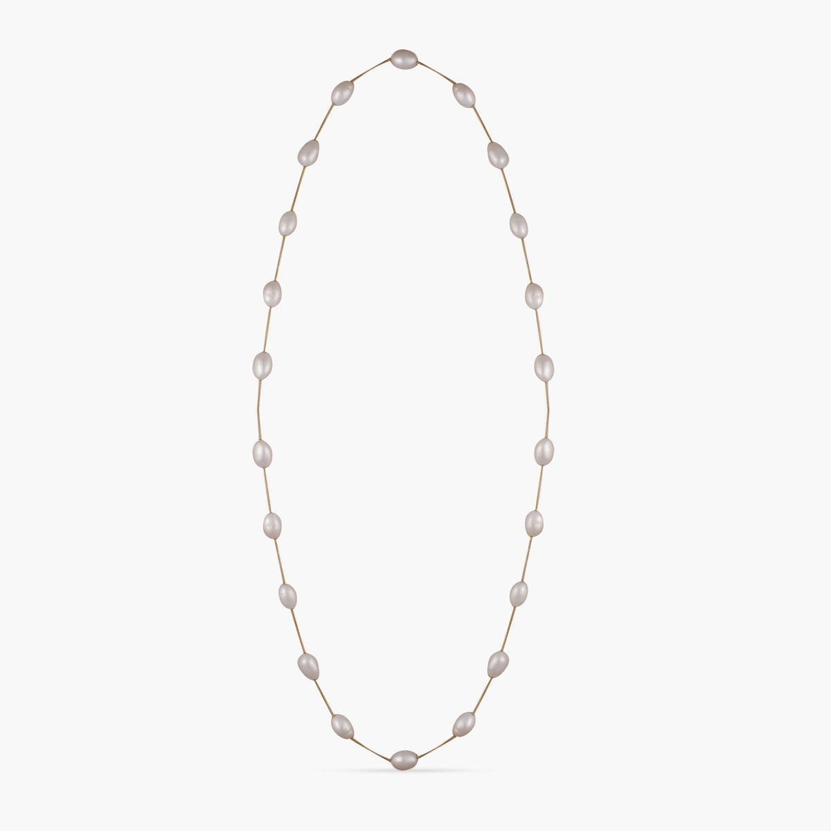 Delicate Pearl Silver Strand  