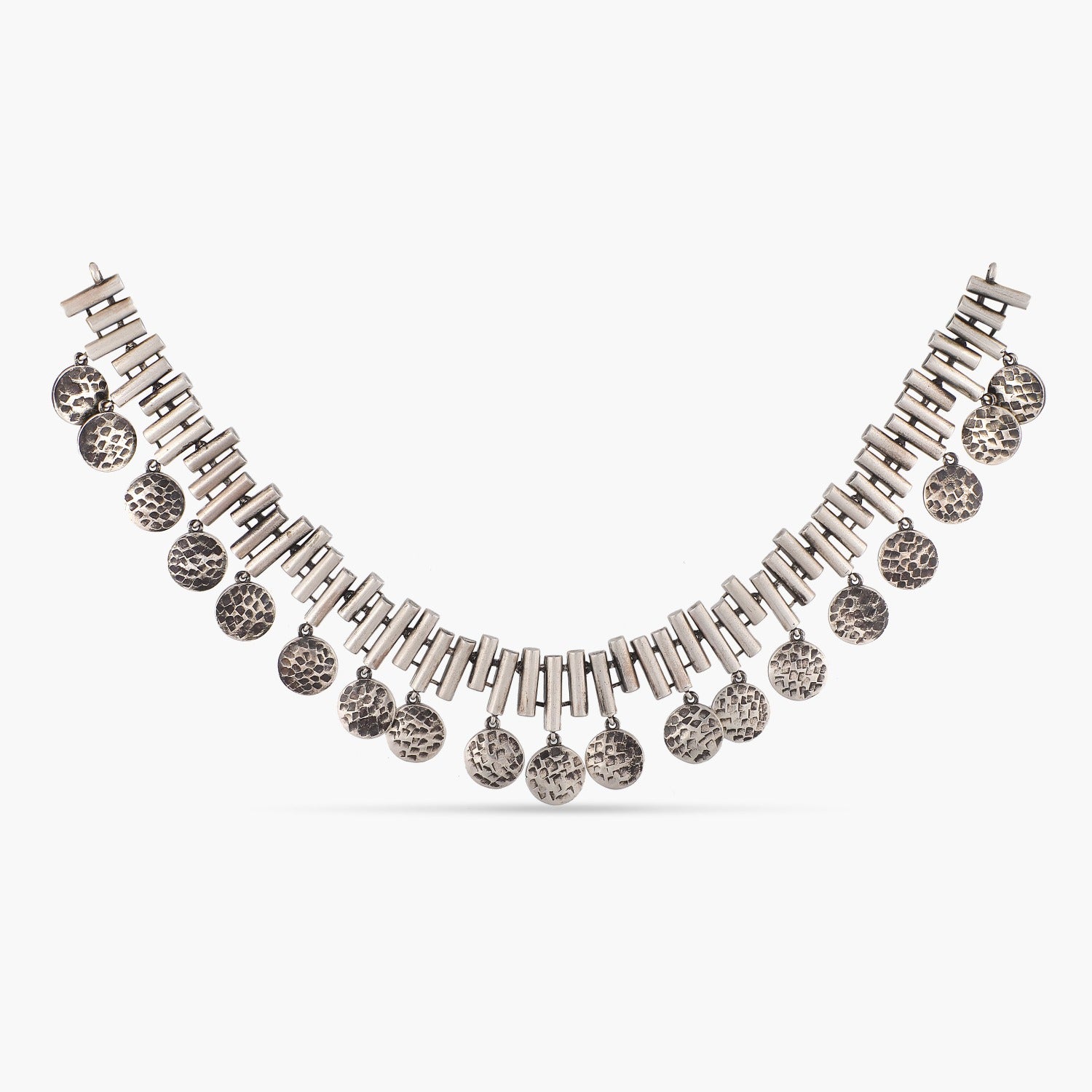 Anaya Loka Silver Short Necklace