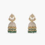 Earrings Hasti Jadau Silver Jhumki Earrings