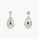 Earrings Rasika Dazzling Silver CZ Earrings
