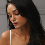 Moha Floral Tribal Silver Nosepin