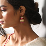 Earrings Aparna Gold Plated Silver Jhumki Earrings