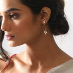 Earrings Svara Moissanite Silver Earrings
