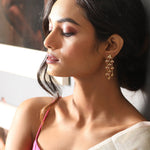 Earrings Sadya Gold Plated Sterling Silver Earrings