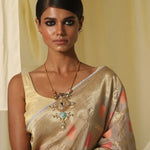 Necklaces Ibhya Modern Silver Necklace