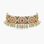 Necklaces Vihara Dreamy Jadau Silver Choker