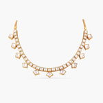 Necklaces Fleur Moissanite Silver Necklace