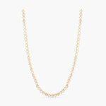 Necklaces Bama Moissanite Gold Plated Silver Chain Necklace