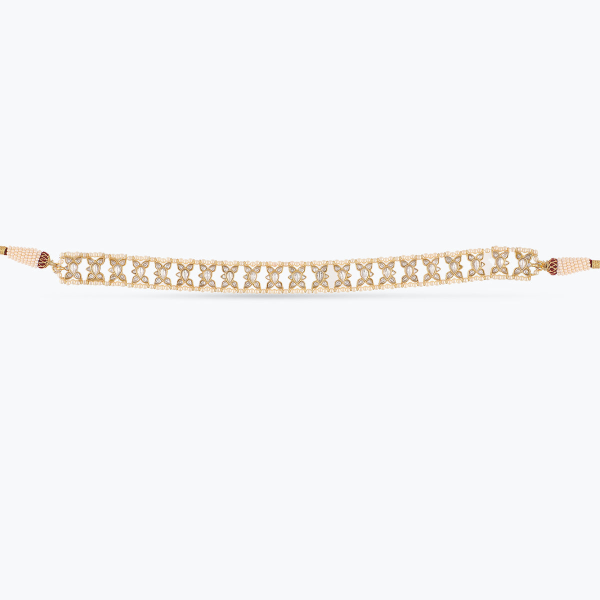 Anupa Gold Plated Silver Choker