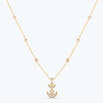 Necklaces Chandana Gold Plated Silver Necklace