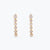 Rooh Gold Plated Silver Drop Earrings