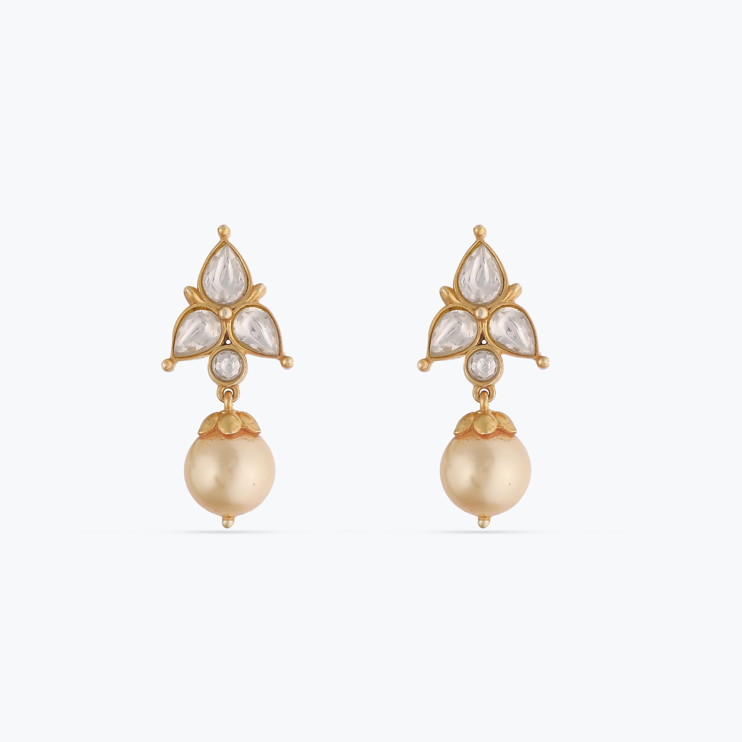 Earrings Irya Pearl Silver Drop Earrings