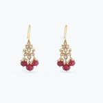Earrings Griha Jadau Silver Drop Earrings