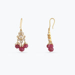 Earrings Griha Jadau Silver Drop Earrings