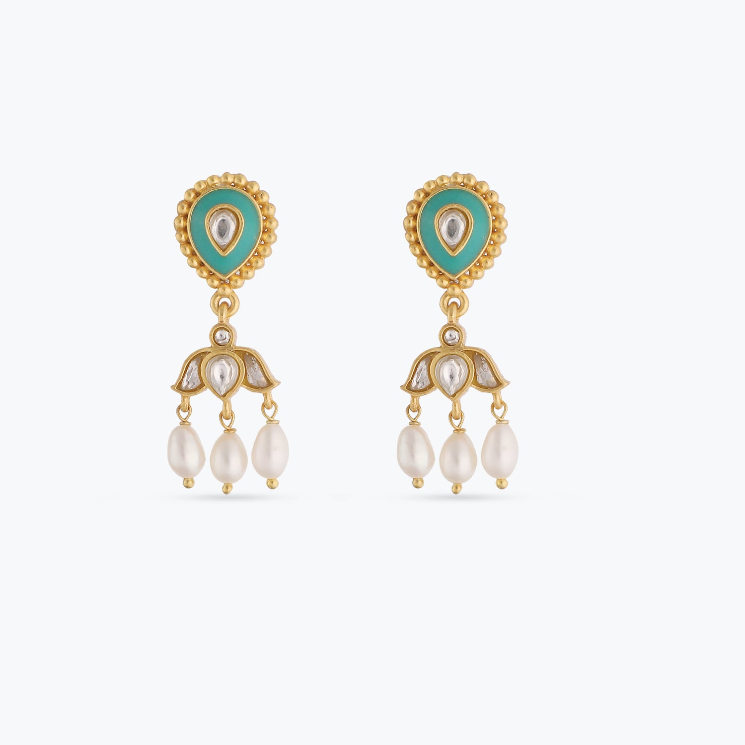 Kritika Gold Plated Silver Earrings